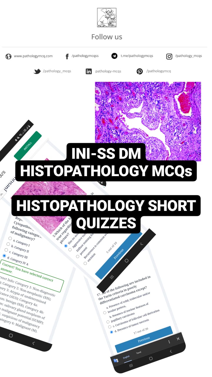 Some Histopathology Short quizzes