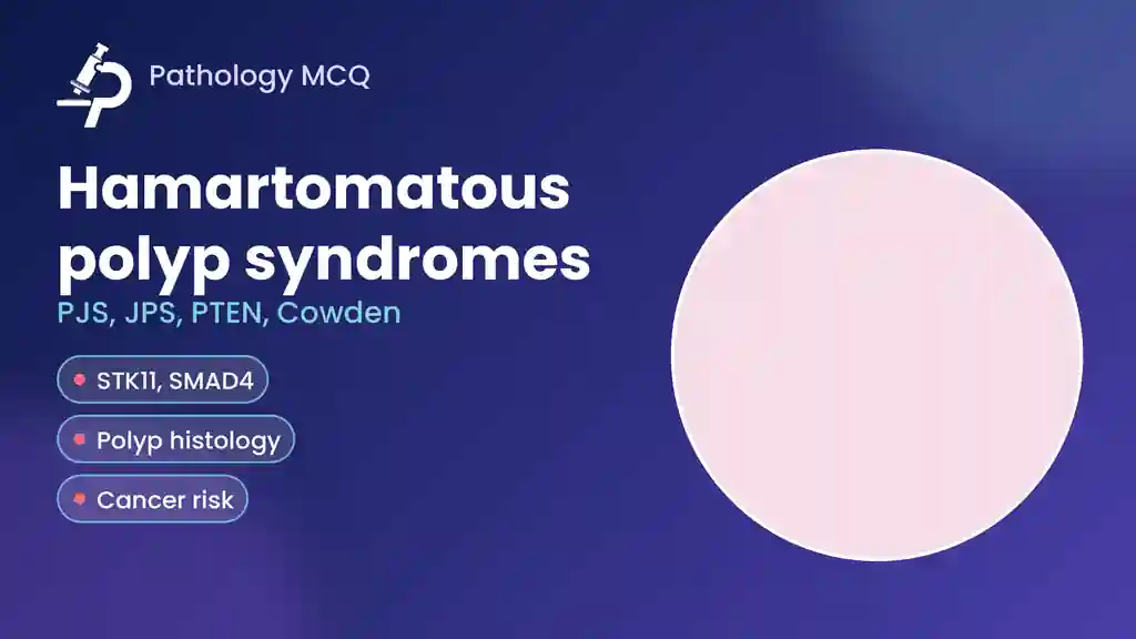 Hamartomatous Polyp Syndromes: Peutz–Jeghers, Juvenile Polyposis, Cowden and Cronkhite–Canada, Virtual Slides and MCQs